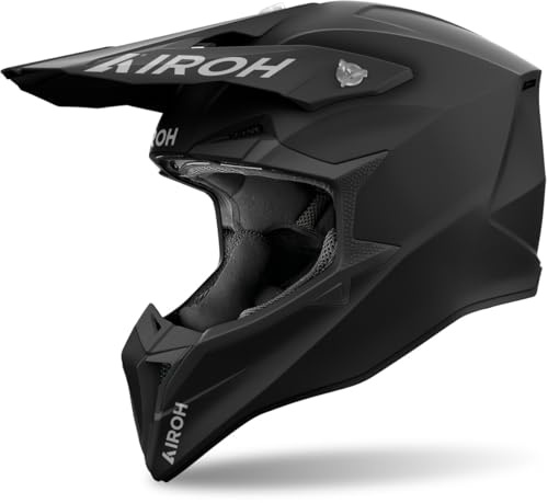 Airoh Wraaap Color 2024 Motocross hjälm, schwarz matt, XL (61/62)