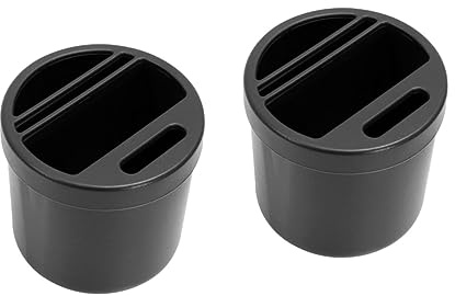 SOLUSTRE Organisateur De Rangement pour Voiture 14.8 Cm Porte-Gobelet Accessoire Pratique pour Cartes Téléphone Espèces Espace Optimisé Auto