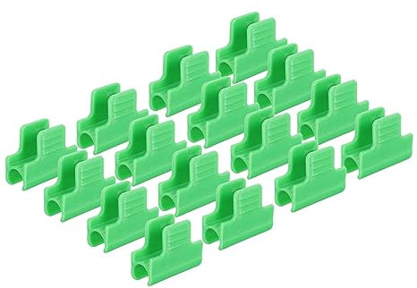 VICASKY 40 clip per serra a tunnel, morsetti per fissaggio sicuro di pellicole serra, durevoli e pratici, per diverse esigenze del giardino