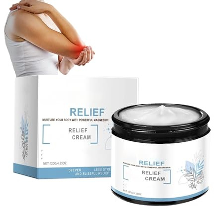 Magnesium Paining Reliefs Cream,Professional Joint Repair Creams,Natural Joint Gel Effective Relief for Back, Neck, Hands, Knee(1PCS)