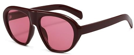 Long Keeper Retro Pilot Sunglasses for Women Men vintage Oversized Aviation Sunglasses Trendy 70's Sun Glasses UV400 Protection