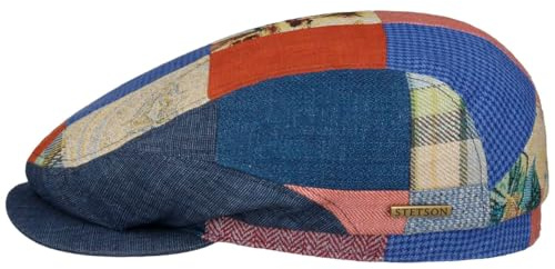 Stetson Patchwork Driver Flatcap Herren Frühling Sommer bunt S (54-55 cm)