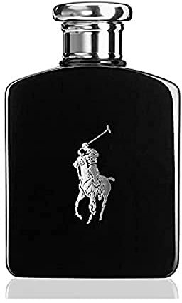 Ralph Lauren Polo Black Eau de Toilette, Men's Aftershave, Woody Aromatic Crisp Masculine Scent, Medium Intensity, Lasting Wear, Luxury Perfume for Men, 75ml