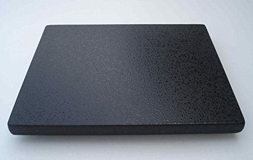 Megrill Pizzastein 400x400x17mm Cordierit – Glasierter Pizza Stein für Holzkohle & Gasgrill, Hitzebeständig & Leicht zu Reinigen, Perfekt für Knusprige, Luftige Pizzaböden – Made in Germany