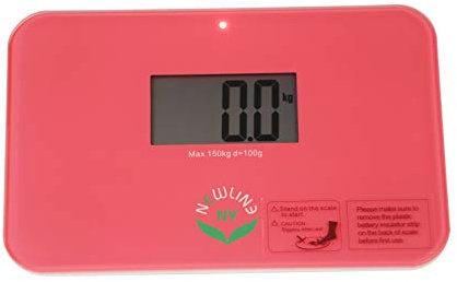 NewlineNY Kleinster Reise Personenwaage (Erdbeer-Eis)