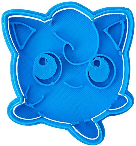 Cuticuter Jigglypuff Pokemon Ausstechform, Blau, 8 x 7 x 1.5 cm