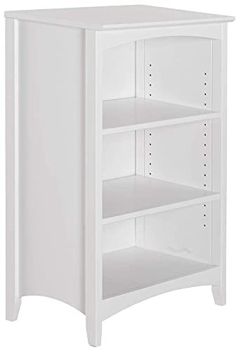 Camaflexi SHK363 Estantería Estilo Shaker para Almacenaje, 36 Pulgadas, Color Blanco