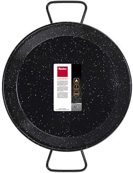 Metaltex - Poêle à paella en acier émaillé 7 portions 36 cm