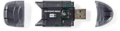 Nedis Lecteur de Cartes Multiple USB 2.0