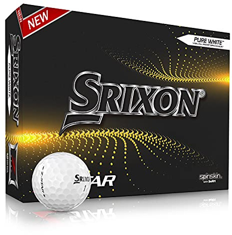 New Srixon Z Star 7 – dussin premium golfbollar – turnivå – prestanda – uretan – 4 delar – premium golftillbehör och golfgåvor