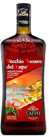 CAFFO VECCHIO AMARO DEL CAPO RED HOT EDITION AL PEPERONCINO PICCANTE 1 LITRO