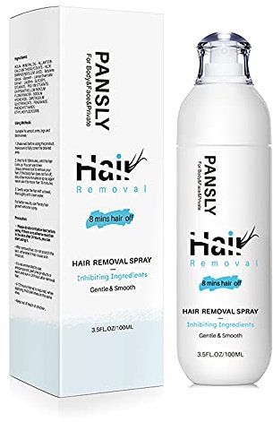 100ML Hair Removal Spray, Hair Off Hair Removal Cream Legs Arms Gentle Hair Remover for Face, Underarm, Arm, Leg, Bikini,Non-Irritating Depilatories Product for Women and Men