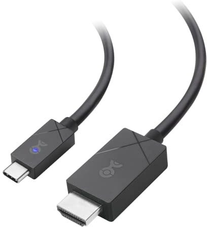 [Designed for Microsoft Surface] Cable Matters 48Gbps USB-C to HDMI Cable 6 Feet / 1.8 Meters Supports 4K 120Hz and 8K 60Hz HDR - USB4, Thunderbolt 3 and Thunderbolt 4 Port Compatible | 48Gbps, 4K@120Hz / 8K@60Hz HDR, USB4/Thunderbolt 3/Thunderbolt 4 Compatible