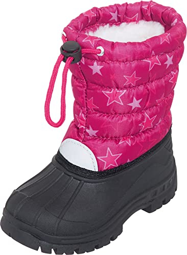 Playshoes unisex barn vinterbootie snösko, Stjärna, 32/33 EU