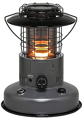 Cheminée électrique, poêle à kérosène - Puissance Chauffage 2,5 KW Capacité du réservoir Carburant 4,9 L Brûleur poêle à kérosène Facile à Utiliser pour Camping/Patio/terrasse/Maison