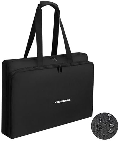 Yorkenbe Sac de transport Starlink Gen 3, étui de voyage résistant à l'eau, intérieur rembourré épais, poches multiples, pratique pour le camping et l’extérieur