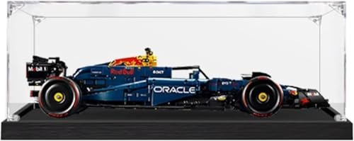 Acrylic Display Case for 42206 Oracle Red Bull Racing RB20 F1 Car, Super Sports Car Exclusive Collectable Model, Transparent Dustproof Display Box, 65 x 30 x 20CM