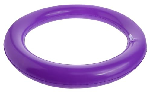 BESTonZON Yogaball Ständerring Lila, Aufblasbar aus PVC für Workout | Stabilisierungsring für Yoga Ball, Ring für Yogaball, Gummiring für Gymnastikball