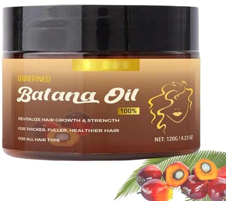 Olio di Batana per la crescita dei capelli, rinforza i capelli in modo naturale, riduce la rottura, capelli spessi e forti, idratazione profonda, previene l'effetto crespo