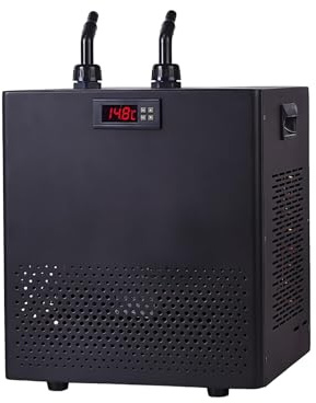 Enfriador de Agua para Acuario, Enfriador Hidropónico con Compresor Y Bomba De Bajo Consumo, Enfriador Acuario para Peces, Plantas Acuáticas Y Camarones(300L)