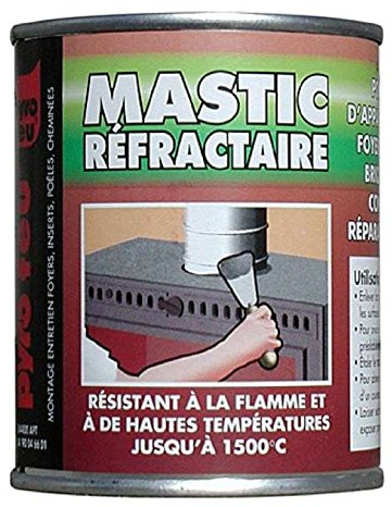 Pyrofeu - Mastic Refractaire Bte 450 Gr