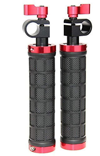 CAMVATE DSLR Griffe EIN Rod Clamp Für 15 mm Rod Rig Rail Support Kamera Stativ(2 stück)