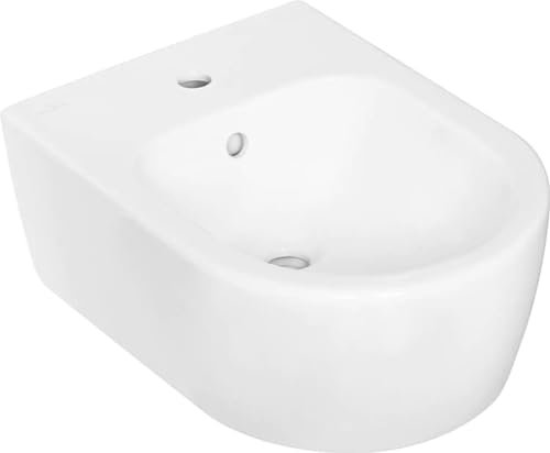 VB Bidet Avento 5405 370x530mm mit Überlauf wandhängend Weiß Alpin