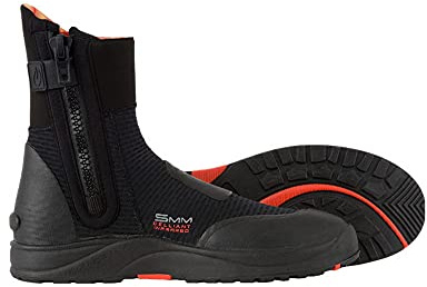 BARE 5MM Ultrawarmth Boot | Neoprene | Made with Unique Omnired Inner Fabric | Great for Diving & Snorkeling in Cooler Water| Easy to Put on with Zipper and Wide Gusset | Comfortable | Unisex | 11