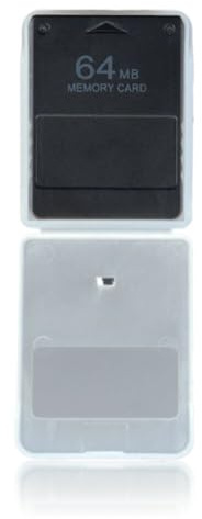 WICAREYO Black 64MB Module de Carte mémoire pour PS2