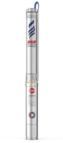Pompe Immergée Triphasé 380v 3 Pedrollo 0.75kw 3sr-2/28 1.8 M3/h à 9.1 Bars