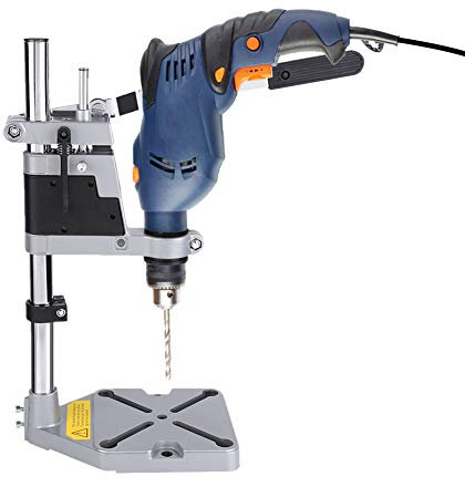 Supporto per trapano tavolo regolabile, Supporto verticale per trapano banco a colonna trapano colonna banco per foratura precisa profondità di foratura fino a 60 mm
