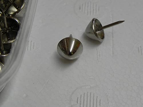2x100 Pilzköpfe 7mm vernickelt Abstandshalter f.Rähmchen, Imker Imkerei