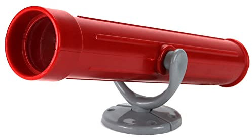 Fernrohr rot Fernglas für Spielturm Teleskop Zubehör Baumhaus Outdoor drehbar