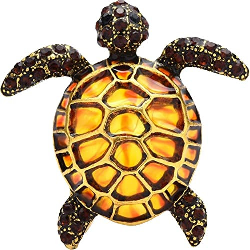 Baokuan Broches De Tortue Émail