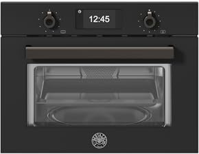 Bertazzoni Professional Series F457PROMWTN 46cm High, Built In Combination Microwave Oven - Carbonio