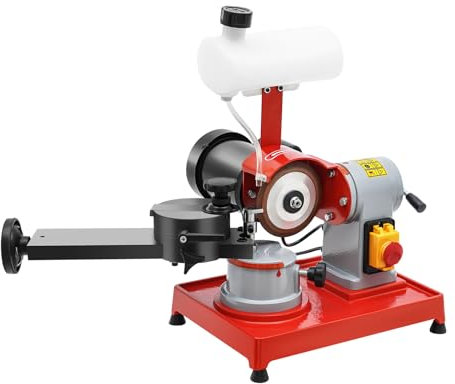 Hartmetall Sägeblatt Schleifmaschine, 370W Kreissägeblatt Schärfgerät, 2800rpm Sharpening Machine, Arbeitsdurchmesser 80-700mm, Einstellbarer Sägeblattwinkel