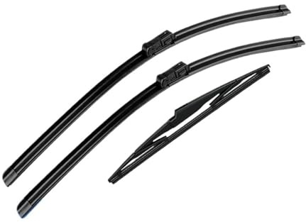 IULMTYN Car Wiper Blades for MG ZS EV ZSEV 2017-2022 Front Rear Wiper Blades Windshield Windscreen Window Cutter Accessories(RHD)