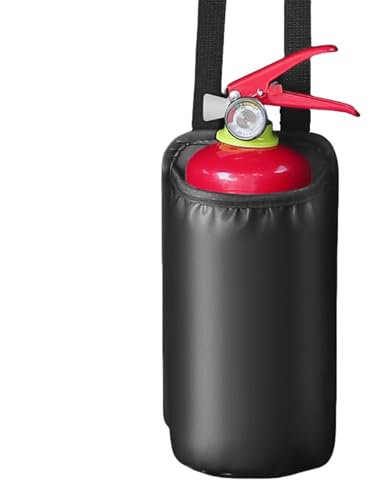 jamgeery Supporto per estintore da auto, supporto per estintore, supporto per portabicchieri per auto, multifunzionale, Attributo singolo, Refer to description, Unisex