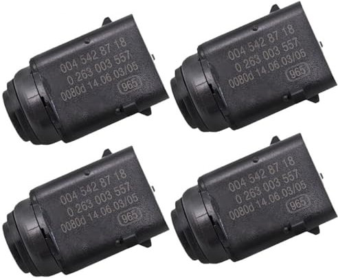 Generisch CMEFDC PDC Parksensoren 1/4 Stück für Benz CES W203 W209 W210 W211 W220 W163 W164 ML für VITO 0045428718 A0045428718 (Farbe: 1 Stück) Sensoren Parkhilfe