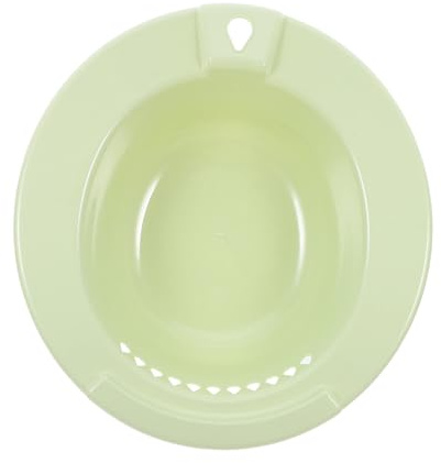 KOMBIUDA Sitzbad Einsatz Für Wc Wasserstandsregelung Mit Überlaufloch Ergonomisches Design Für Senioren Und Erwachsene Praktische Wandmontage Lösung Für Postoperative