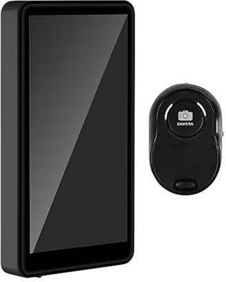 Phone Vlog Monitor, Magnetic Selfie Screen, Adjustable Smartphone Display for Live Streaming – Portable Mount for Travel Photography Video Calls Recording Indoor Outdoor Use Content Creation