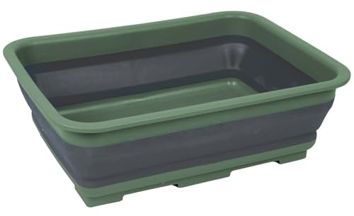 Bo-Camp - Barreño - Plegable - 7 litros - Verde