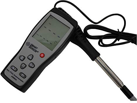 Graigar AR866A Hot Wire Thermo-Anemometer Air Flow Velocity Wind Speed Meter