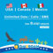 Tarjeta SIM AT&T de EE. UU., Canadá, México|Datos de Alta Velocidad ilimitados/Llamadas/Textos|Tarjeta SIM ATT EE. UU., Estados Unidos, CA, Canadá, México|Solo se Adapta a iPhone(6 días)