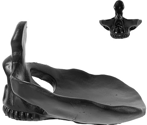 MERRYHAPY Skull Eyeglasses Stand Holder Aus Resin Kreativer Brillenhalter Für Sonnenbrillen Und Brillen Halloween-dekoration Für Schreibtisch Und Büro Stilvolles Display Rack