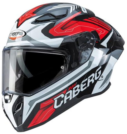 CABERG HELMET DRIFT EVO II JARAMA BLACK/RED/WHITE XL | Beschlaghemmend