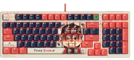 Bloody AT98 Boom Optical Mechanical Gaming Keyboard 98 Key Compact Layout RGB Backlit Exact Reset System