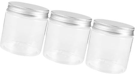 RORPOIR 6 Stück 250 Ml Mini-einmachgläser Luftdichte Behälter Mit Silbernen Aluminiumdeckeln