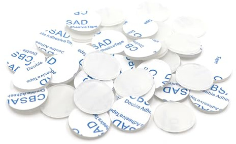 CiciIng Lot de 40 patins en caoutchouc pour plaques de verre, 25 mm, tampons de protection ronds transparents, tampons de protection antidérapants pour plaque en verre, tables à manger, armoires