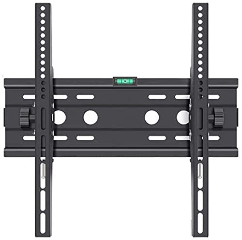 supporti per tv Supporto per tv, fino a 50 kg, supporto inclinabile per tv, supporto da parete per tv per la maggior parte dei televisori piatti e curvi da 26-55 pollici, VESA massimo 400x400mm, incl